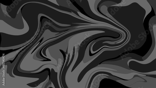 数色のグレーを組み合わせて作ったマーブルの背景用画像