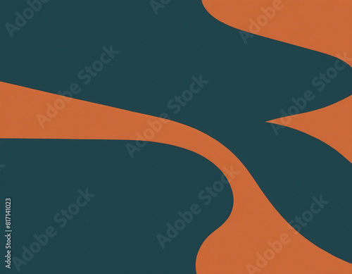 abstract orange and green background