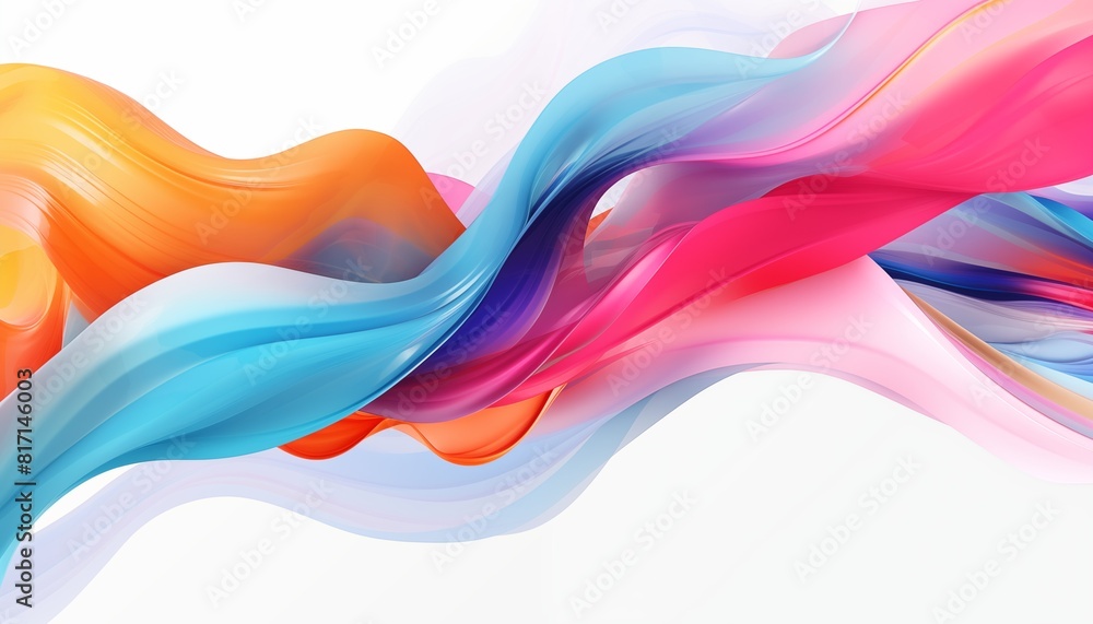 abstract colorful wave abstract colorful wave