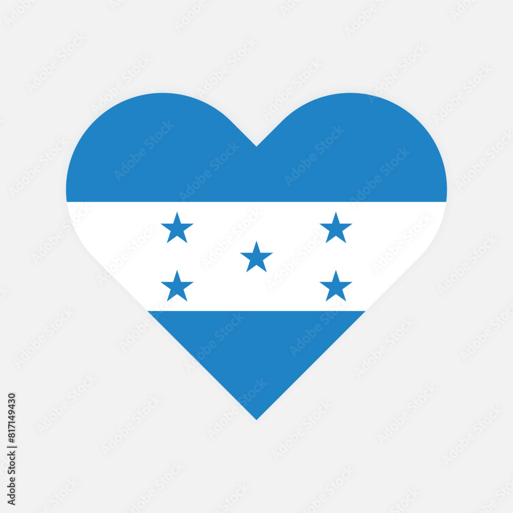 National flag of Honduras. Honduras Flag. Honduras Heart flag.
National flag of Honduras. Honduras Flag. Honduras Heart flag.
