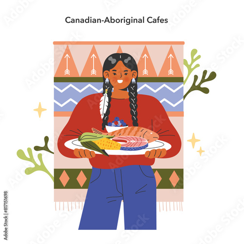 Multicultural Influence. Flat Vector Illustration