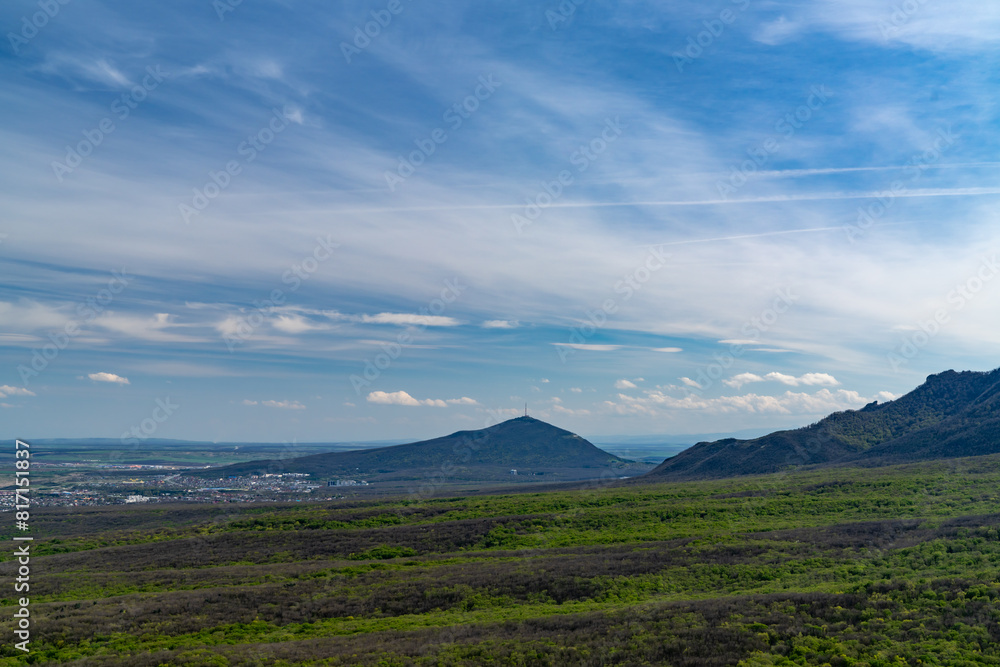 Fototapeta premium view from the hill