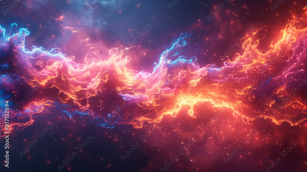 Create an abstract concept using a 3D-rendered, colored lightning strike that symbolizes the electrifying speed and efficiency of our latest digital service Create an abstract concept using a 3D-rendered, colored lightning strike that symbolizes the electrifying speed and efficiency of our latest digital service