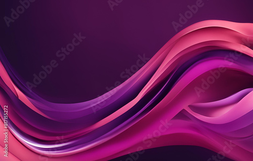 Abstract art background with purple and white colors wavy lines african styles backdrop with curve m
 photo