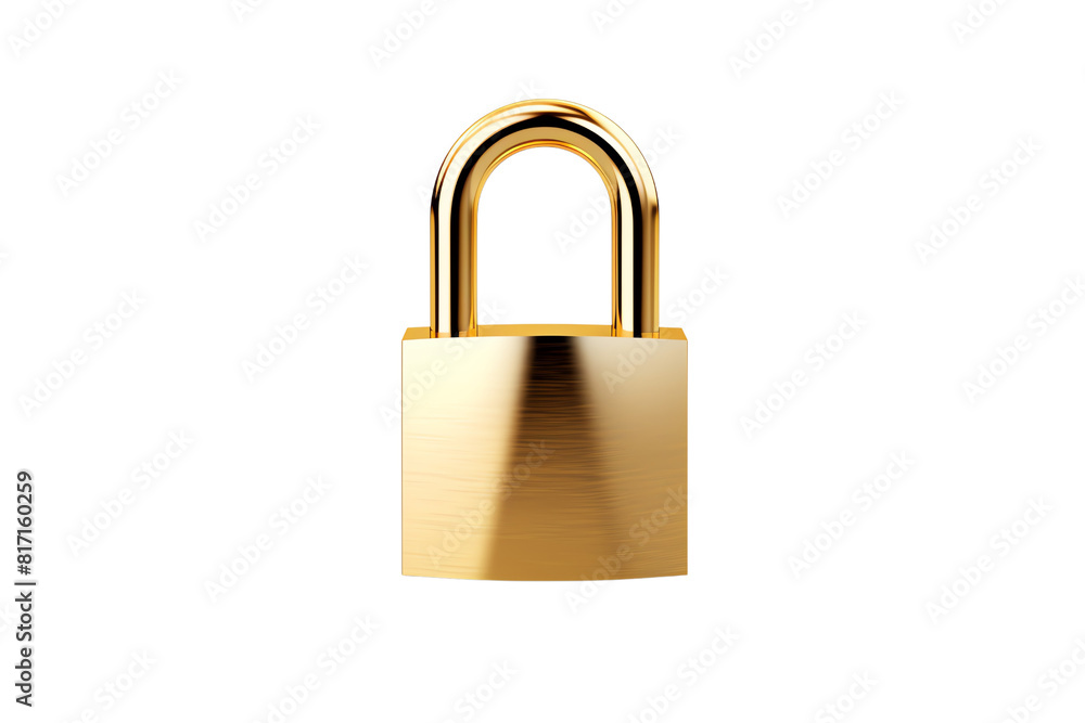 padlock and key