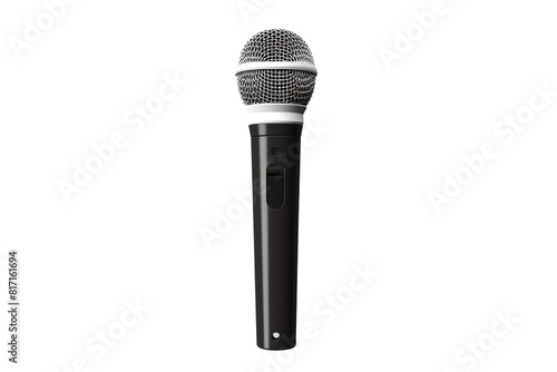 microphone isolated on white