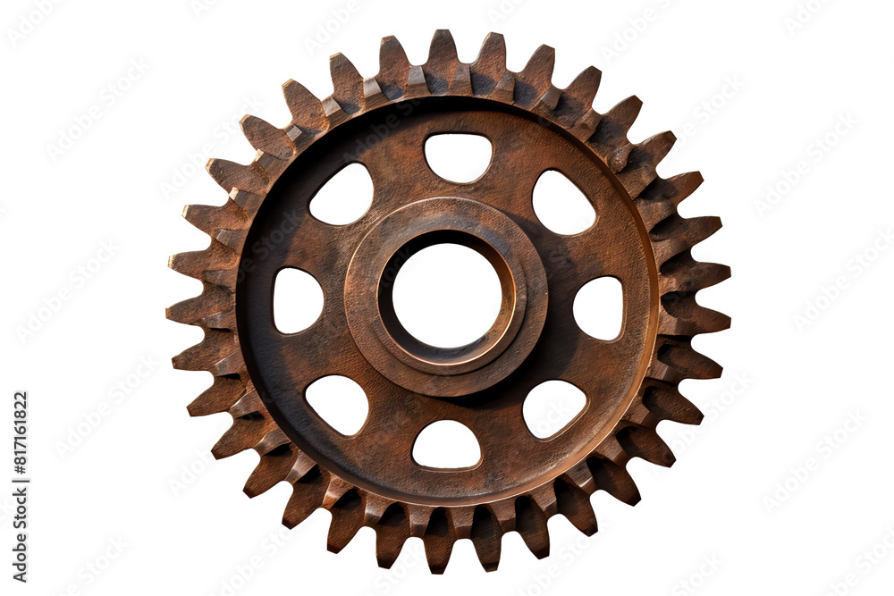 rusty gear on a black background rusty gear on a black background