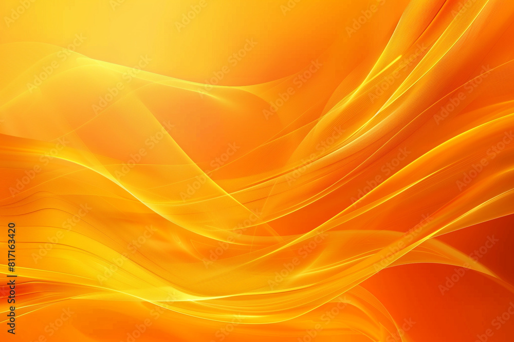 Abstract background, vibrant orange, fiery effect, wave and lines making interesting patterns, monitor 3:2