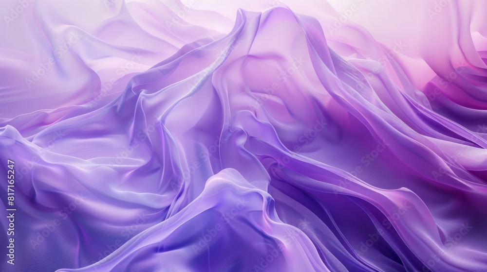 A purple and white fabric with a wave pattern A purple and white fabric with a wave pattern