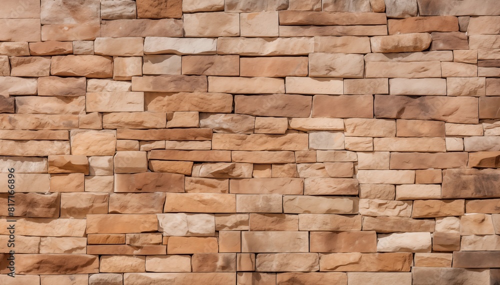 Obraz premium brown brick wall