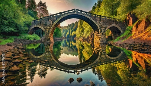 bridge over river