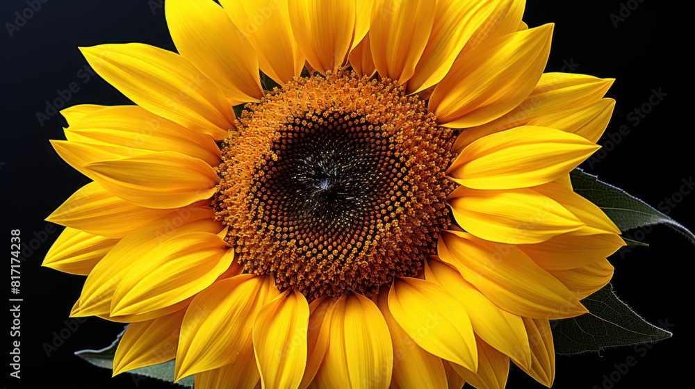 Obraz premium sunflower and bee