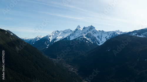 Mountains from the air