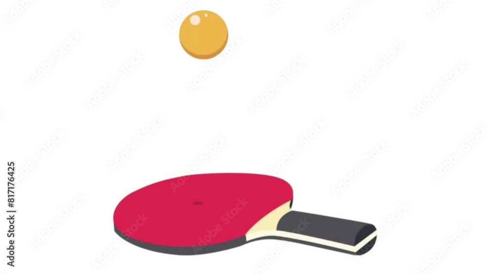 table tennis icons animation. table tennis ball and bat. table tennis racket hits the balls toward the screen. table tennis icons animation. table tennis ball and bat. table tennis racket hits the balls toward the screen.