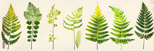 Exploring the Diverse Fern Species in Detail: An Illustrated Guide to Their Life Cycle and Unique Features photo