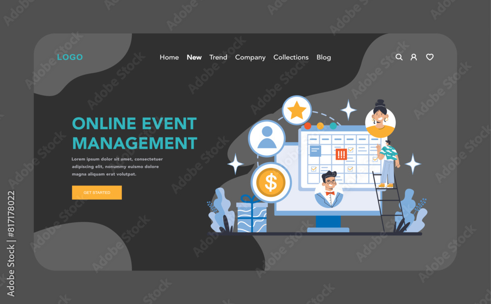 Communication and Social Media concept. Flat vector illustration Communication and Social Media concept. Flat vector illustration