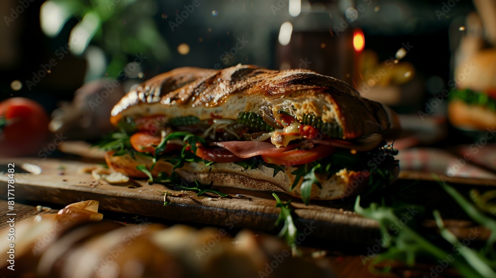 Capture the essence Muffulet sandwich Capture the essence Muffulet sandwich