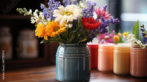 Wallpaper Mural bouquet of flowers Torontodigital.ca