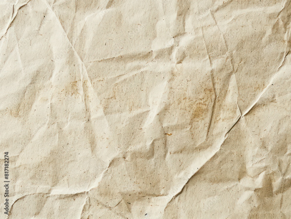 slightly textured paper, crumpled paper texture and background for ...