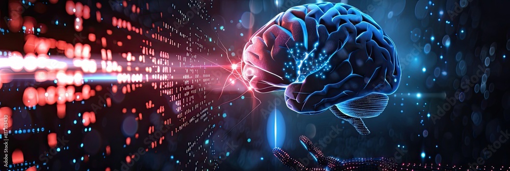 A futuristic AI brain interface linking with human neurons and animal neural patterns A futuristic AI brain interface linking with human neurons and animal neural patterns