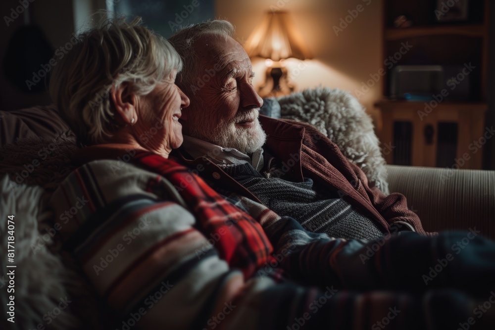 Senior couple enjoying a cozy moment together at home, exemplifying lifelong companionship.
Senior couple enjoying a cozy moment together at home, exemplifying lifelong companionship.