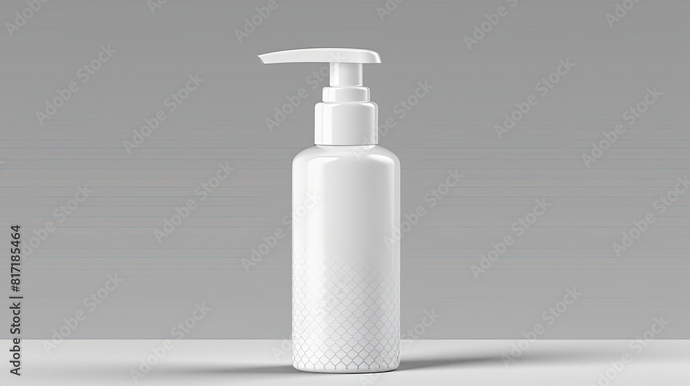 Tranquil Trio: White Vases, Lush Plants, and Soap Bottle Tranquil Trio: White Vases, Lush Plants, and Soap Bottle