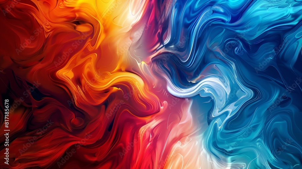 Vivid, swirling fluid colors create a dynamic backdrop for creativity. Vivid, swirling fluid colors create a dynamic backdrop for creativity.