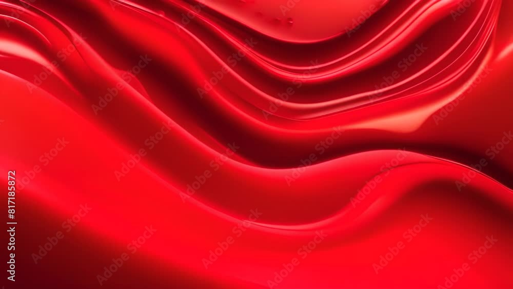 Close Up of Crimson Red Liquid Generative AI Close Up of Crimson Red Liquid Generative AI