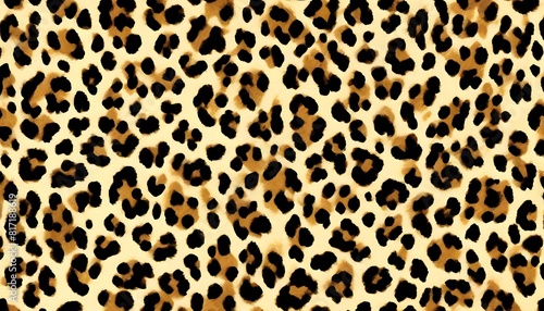 Leopard texture background modern animal skin design
