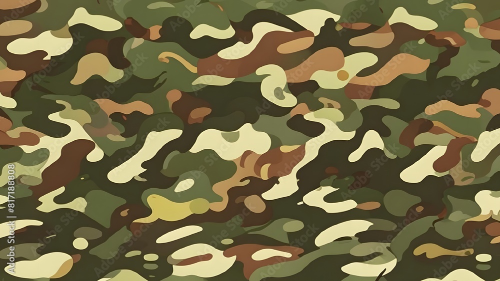 Fototapeta premium army texture camouflage modern pattern, military fabric texture