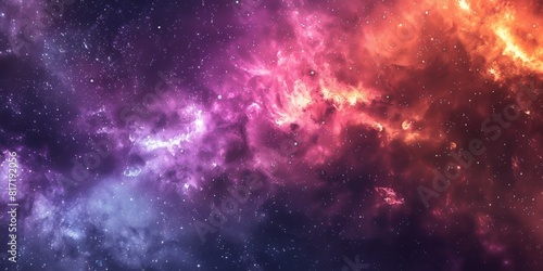 Colorful Nebula Space Background - Nebula Stock Videos   Royalty-Free Footage