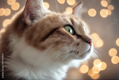 'getigertes katzchen garden cat reconnoiter nature curiosity cute outdoors autumn sunny'