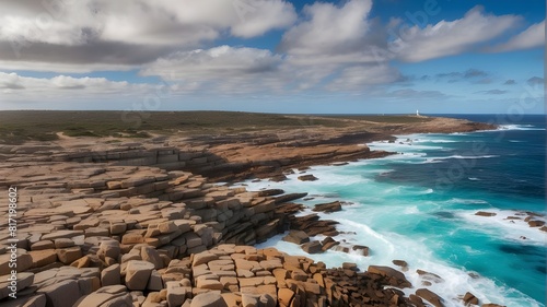 Cape Leeuwin is a stunning coastal region located at the southwestern tip of Australia, where the Indian Ocean and Southern Ocean meet. The area is known for its rugged cliffs, pristine beaches, and b photo