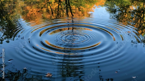 Reflections dance upon the surface of a tranquil lake  each ripple a fleeting moment captured in liquid form.