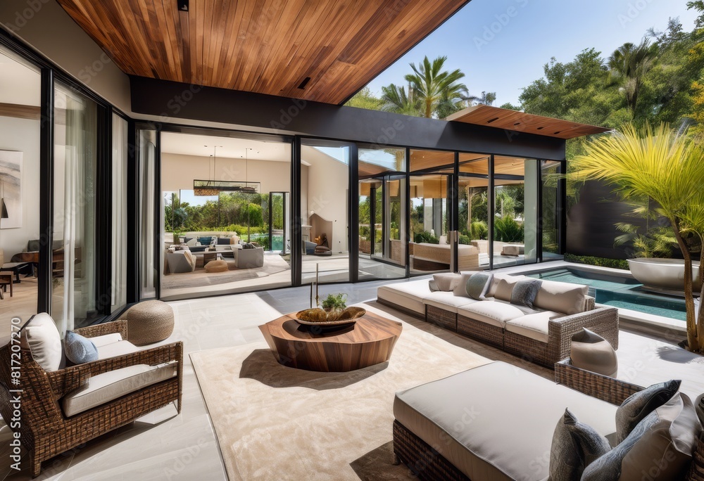 Fototapeta premium modern real estate property images listings interior exterior views, architecture, design, contemporary, house, home, apartment, room, kitchen, bathroom