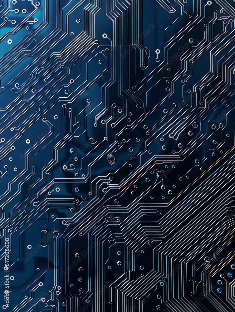 Abstract computer circuit board wallpaper background (Generative AI) Abstract computer circuit board wallpaper background (Generative AI)
