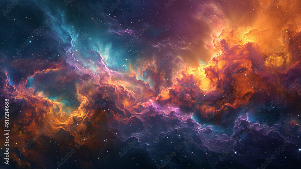 Mesmerizing Abstract Photo of a Celestial Nebula Capturing the Beauty of Space's Mystical Clouds Mesmerizing Abstract Photo of a Celestial Nebula Capturing the Beauty of Space's Mystical Clouds