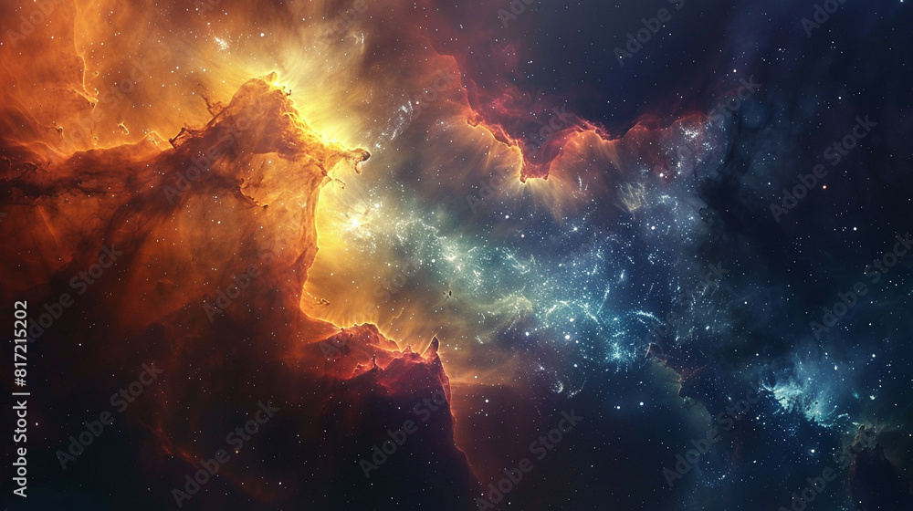 Mesmerizing Abstract Photo of a Celestial Nebula Capturing the Beauty of Space's Mystical Clouds Mesmerizing Abstract Photo of a Celestial Nebula Capturing the Beauty of Space's Mystical Clouds