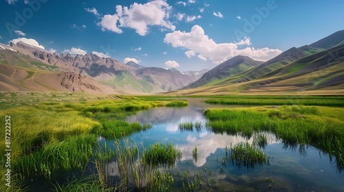 nature scene in iran 8k