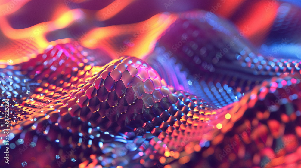 Holo abstract 3D shapes Holo abstract 3D shapes
