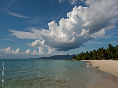 Beach at SamuiThailand photo