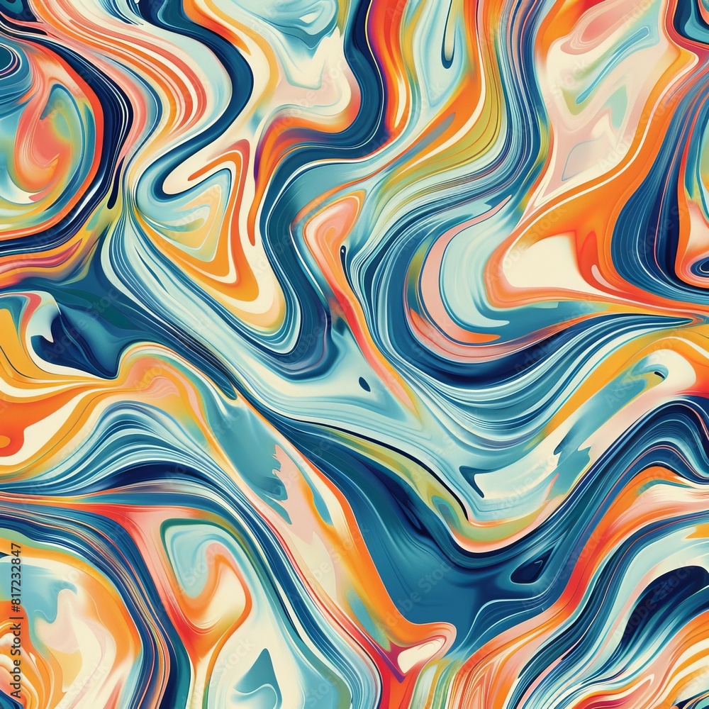 Abstract Pattern that captures the essence of motion and fluidity Abstract Pattern that captures the essence of motion and fluidity