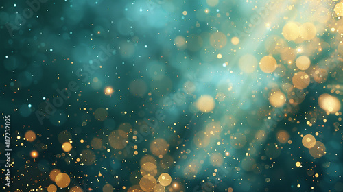 Abstract Blurred Bokeh Background