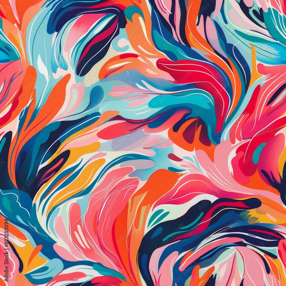Abstract Pattern that captures the essence of transformation and growth Abstract Pattern that captures the essence of transformation and growth