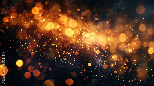 Abstract Blurred Bokeh Background