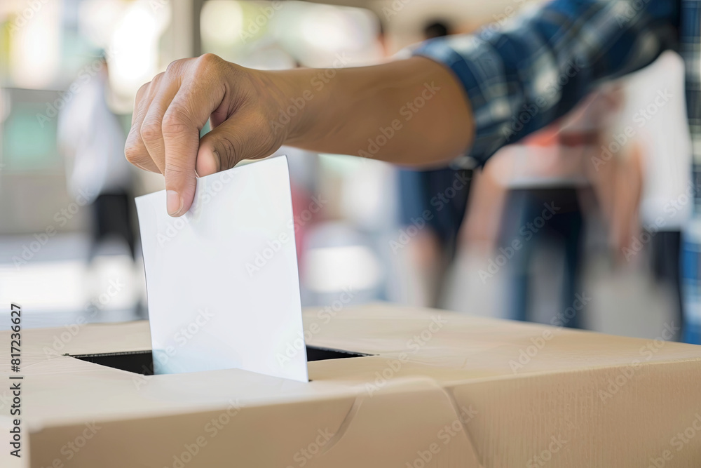 Voting box and election image
Voting box and election image
