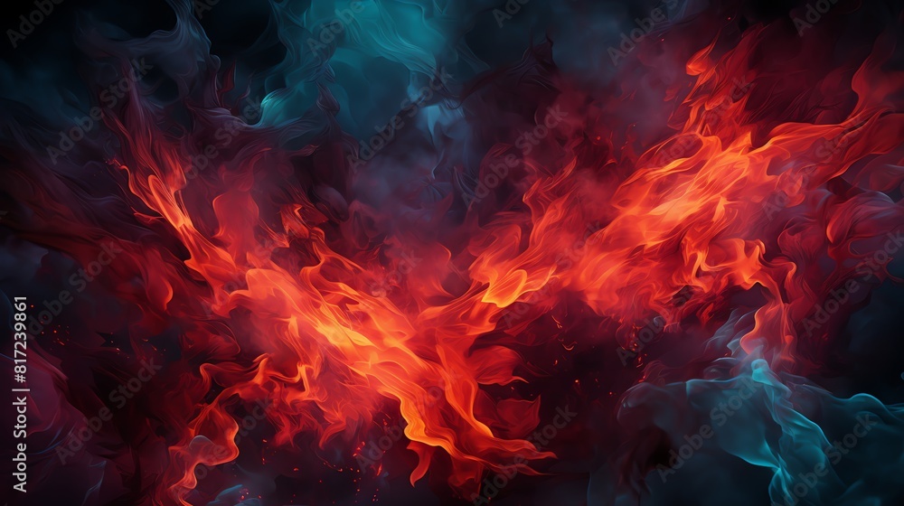 Seductive splashed abstract colorful geometric visuals Seductive splashed abstract colorful geometric visuals