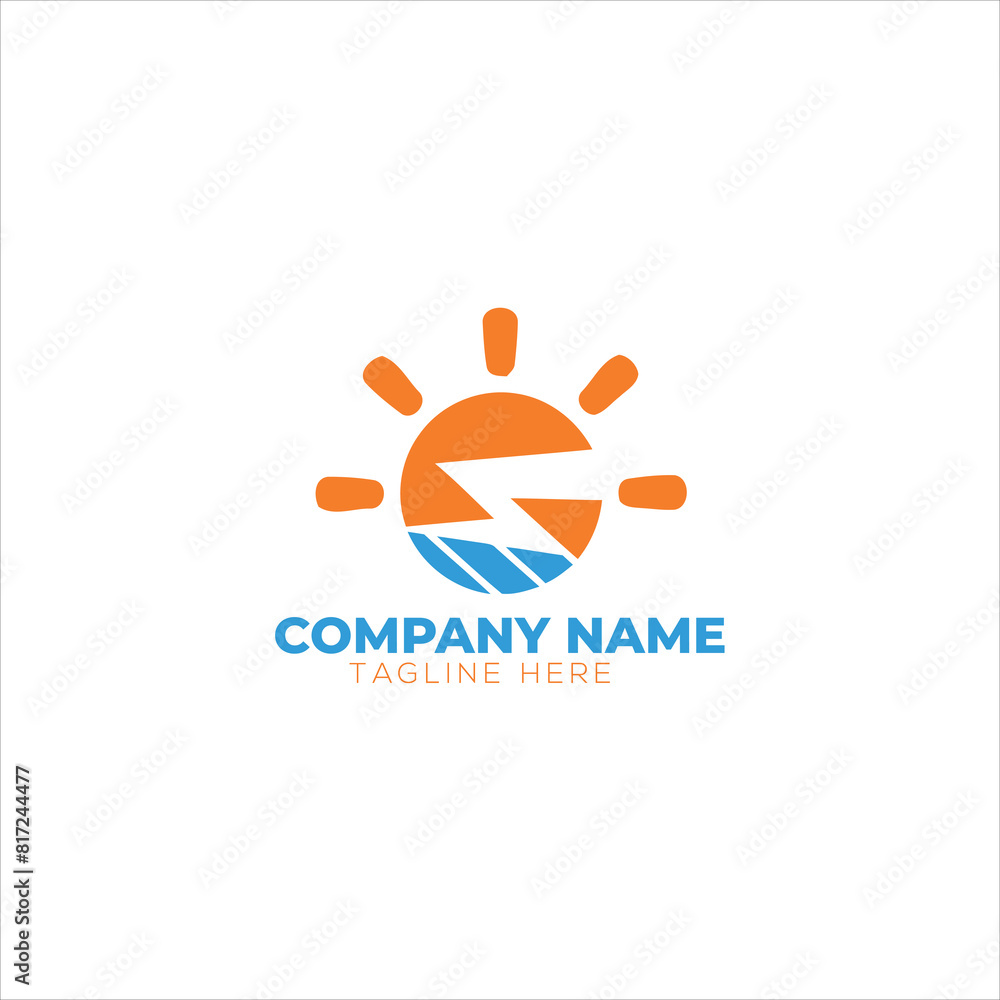 Modern sun solar energy logo design in planet shape Premium Vector
Modern sun solar energy logo design in planet shape Premium Vector
