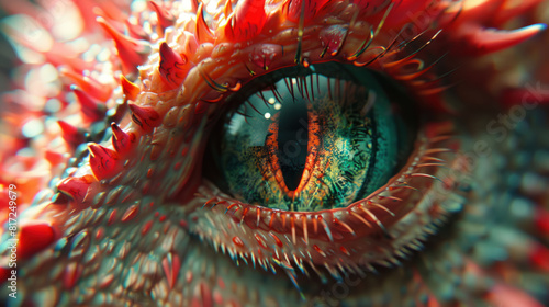 Eye of an alien close-up © Kondor83