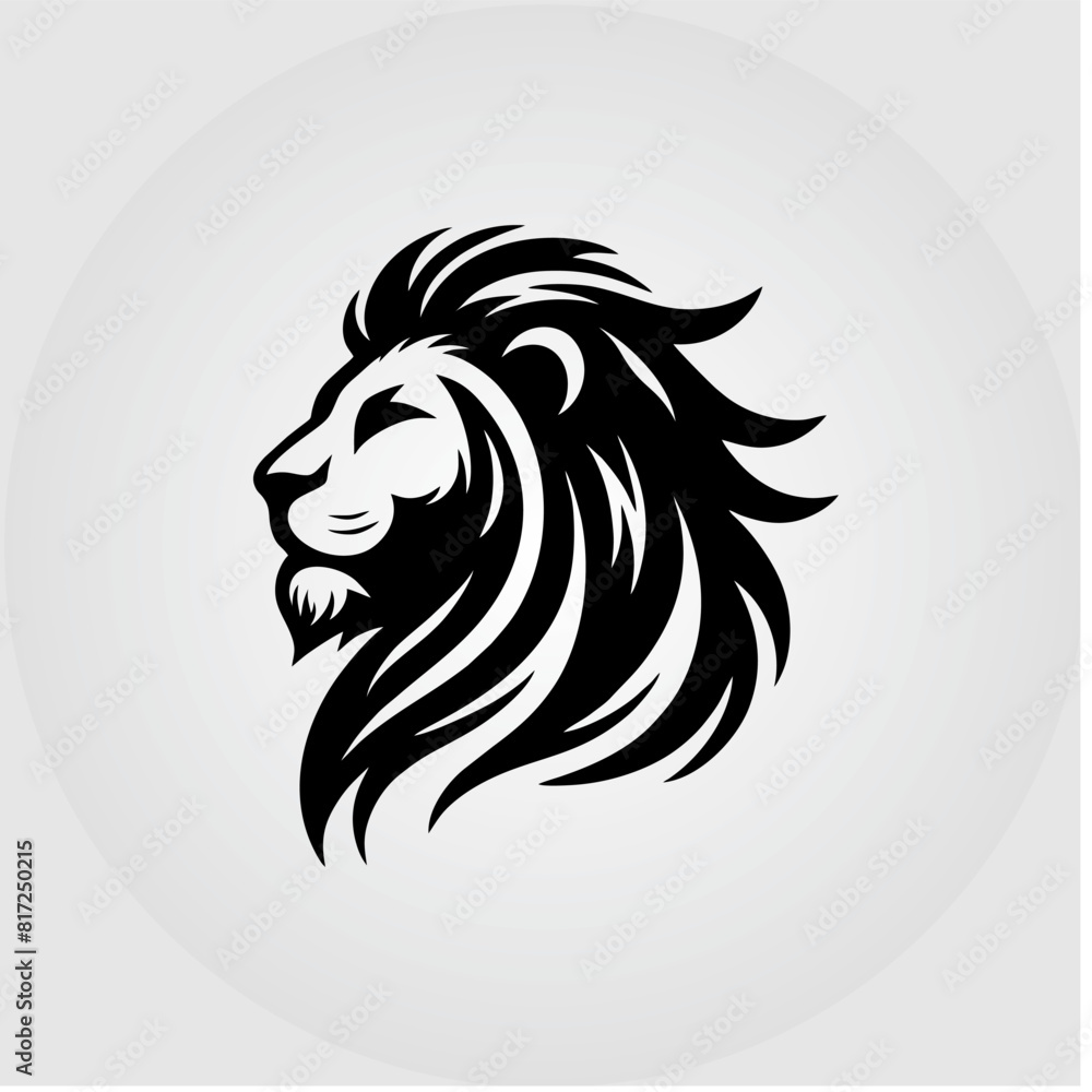 vector lion head logo design vector lion head logo design